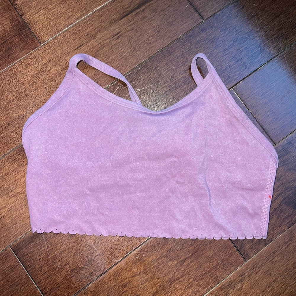 Stylish Pink Crop Top & Leggings